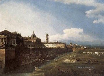  sich - Ansicht von Turin in der Nähe von Royal Palace städtischen Bernardo Bell